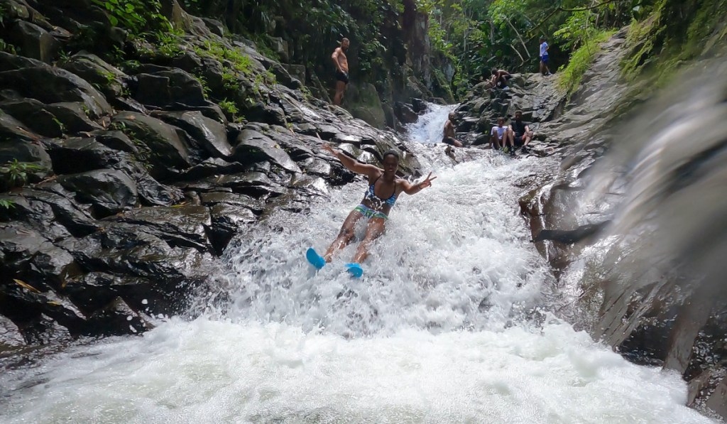 Randonnée nature, rivière et fun au Toboggan du Carbet (Acte&nbsp;2)