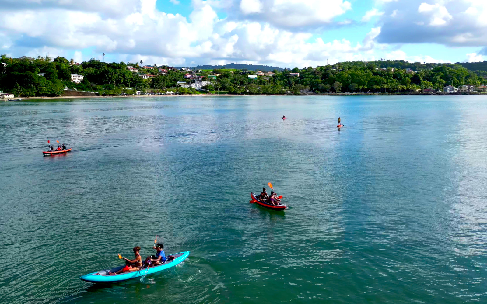 Plage des raisiniers – Kayak et Paddle entre amis