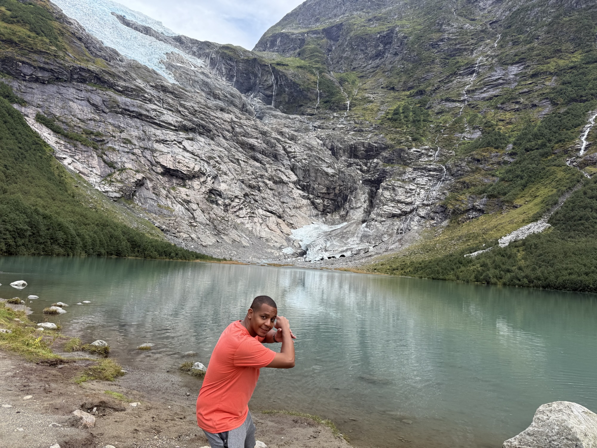 Voyage Norvège 2025 : 5ème étape, Glaciers et lacs turquoises autour de Stryn